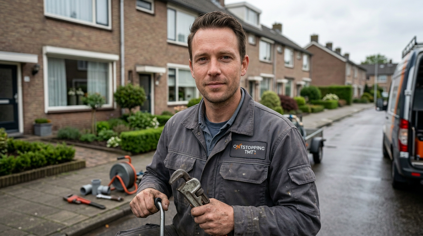 Professionele ontstoppingsapparatuur in een werkplaats